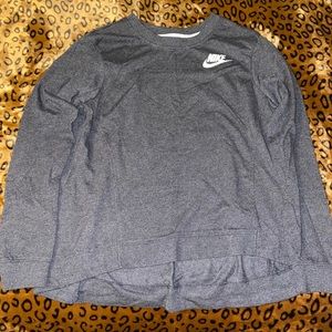 Charcoal Nike Crewneck Pullover